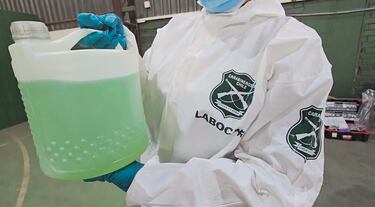 Detienen a dos estudiantes que portaban elementos para la confección de bombas molotov