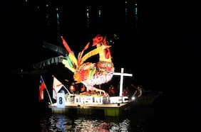 La Noche Valdiviana vuelve con un novedoso show de luces y Banda Conmoción en vivo