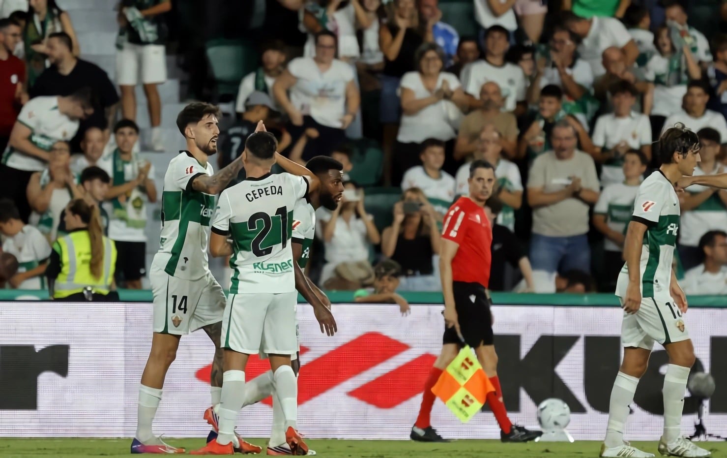 La asistencia de Lucas Cepeda no alcanza para evitar la caída de Elche ante el poderoso Real Madrid