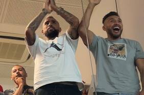 Arturo Vidal se roba todas las miradas en la goleada del Flamengo por la Copa Libertadores