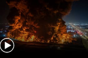 Incendio en Quilicura: Bomberos afirma que siniestro está controlado, pero extinción tomará varias horas