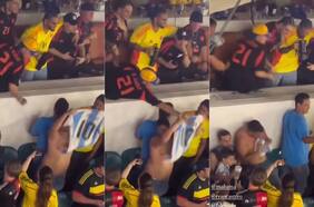 Seleccionado argentino se burla de amigo de Maluma que quiso robar una camiseta de Argentina