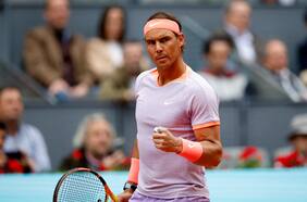 Nadal arrasa en su debut en el Masters 1000 de Madrid