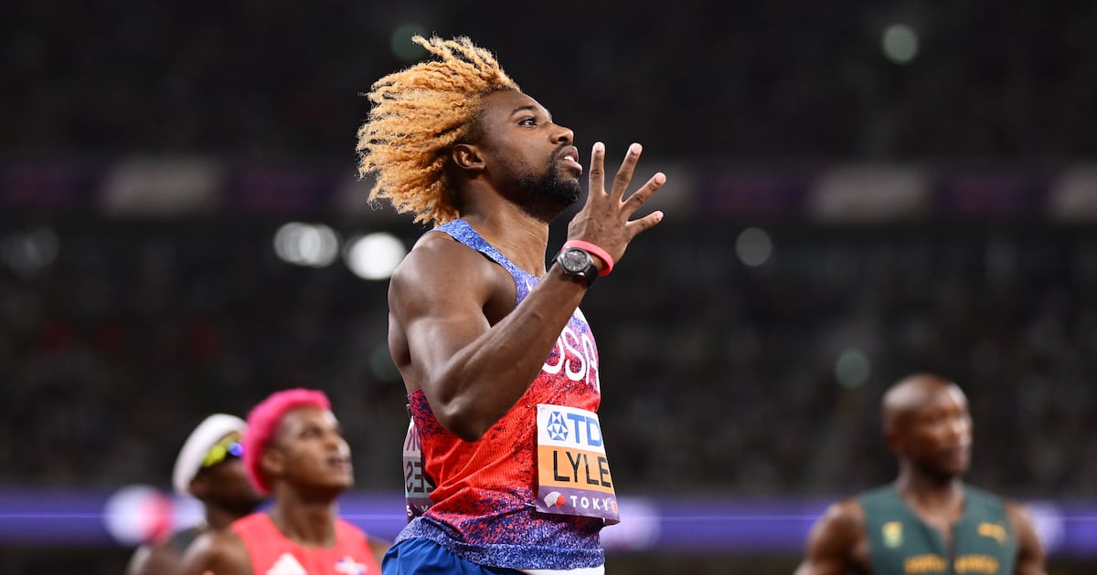 Iguala un registro de Usain Bolt: Noah Lyles se corona campeón por cuarta vez consecutiva en los 200 metros