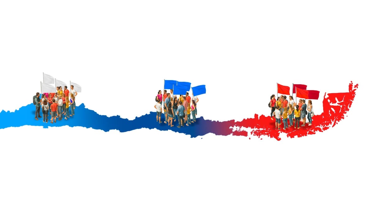 Cómo las elecciones partieron a Chile en tres