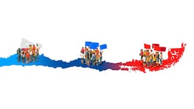 Cómo las elecciones partieron a Chile en tres