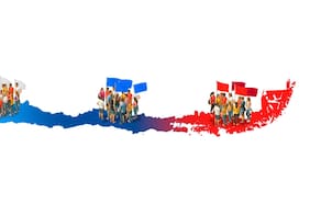 Cómo las elecciones partieron a Chile en tres