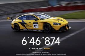 El Xiaomi SU7 Ultra pulveriza el tiempo del Porsche Taycan Turbo GT en Nürburgring