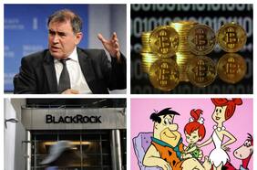 Roubini critica a las criptomonedas y las enfrenta a sistema de Los Picapiedra, mientras BlackRock y Carl Icahn estudian invertir en ellas