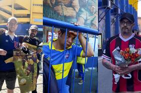 Con hinchas de la U, River Plate y diferentes clubes: el emotivo velorio de Miguel Ángel Russo en La Bombonera