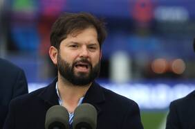 “Traté de imitar tu penal frente a Argentina”: la divertida conversación entre el Presidente Boric y Matías Fernández