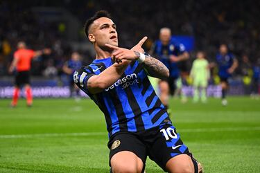 Lautaro Martínez ha sido decisivo en el duelo entre Inter y Barcelona.