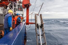 Histórico registro: obtienen sedimento marino de 1,3 millones de años del Paso Drake