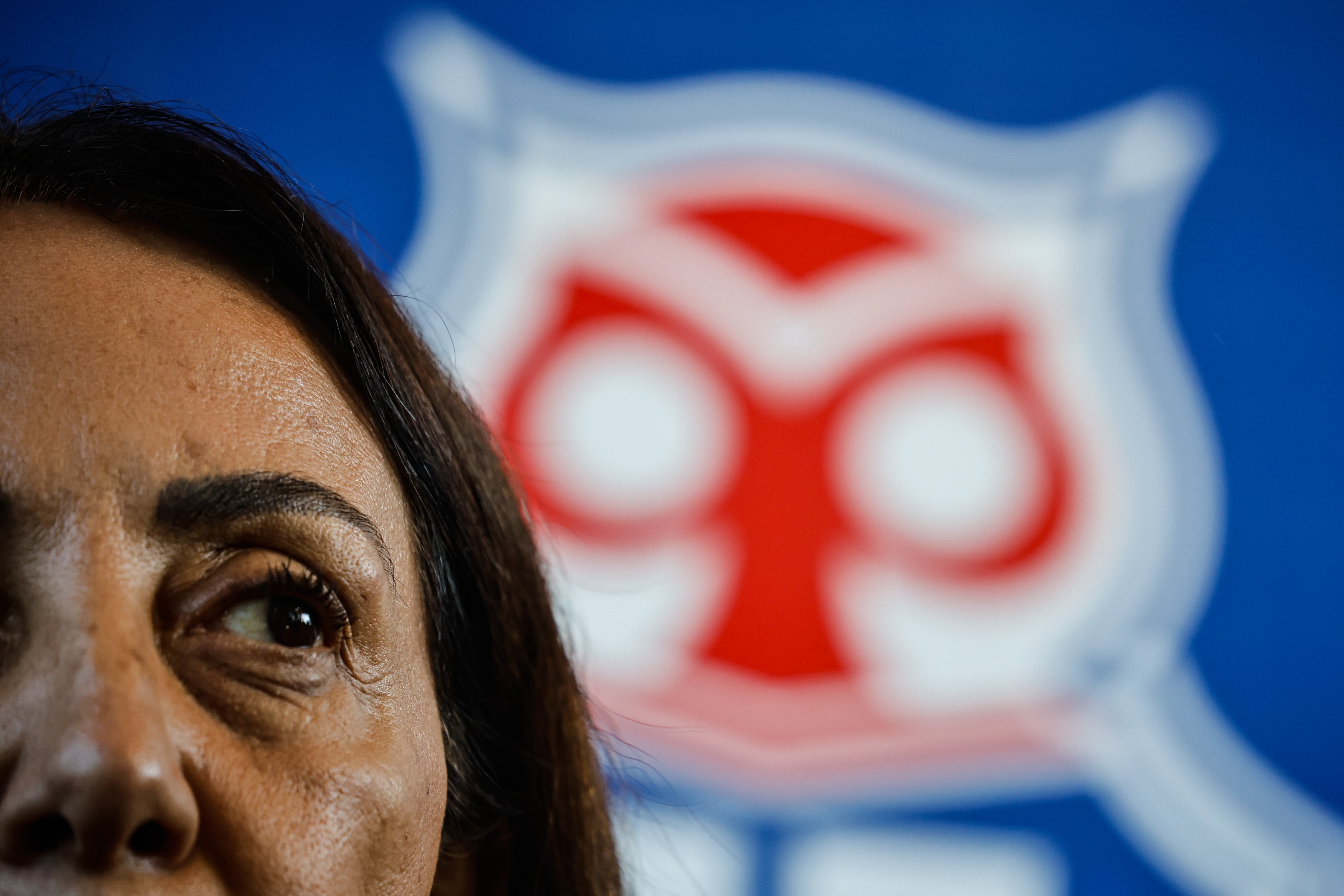 La Presidenta del Azul Azul, Cecilia Pérez. Foto: Diego Martín/Aton Chile