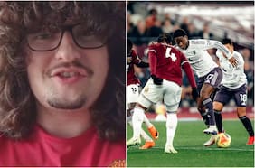 West Ham corta racha de victorias de Manchester United y el hincha viral seguirá sin cortarse el cabello