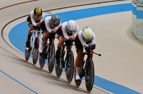 Chile rompe dos récords nacionales en su estreno en el Mundial de Ciclismo de Pista en Peñalolén