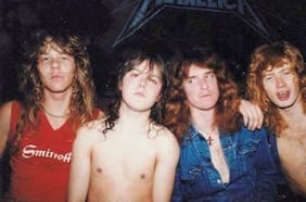Anuncian la reedición en vinilo de la primera canción de Metallica con Dave Mustaine