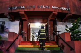 Cinco quirófanos del Hospital Calvo Mackenna están en operación tras incendio
