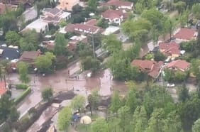 Balance por emergencia en Las Condes: seis personas lesionadas y equipos trabajan para evitar un eventual segundo aluvión