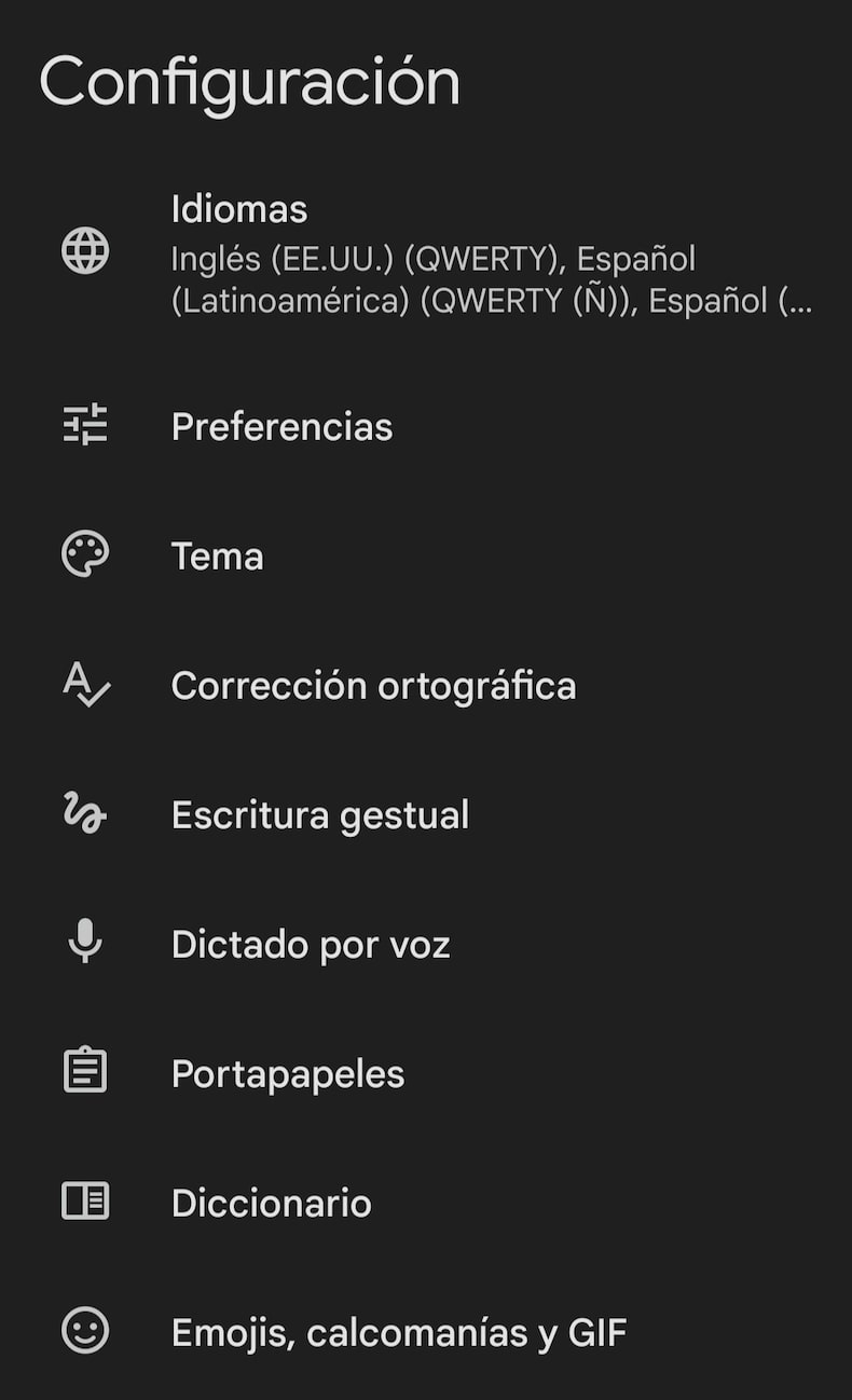 Guía para celulares