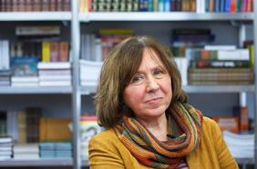 Svetlana Alexievich: “Lo que pasó con Chernóbil es lo que pasa hoy en Bielorrusia”