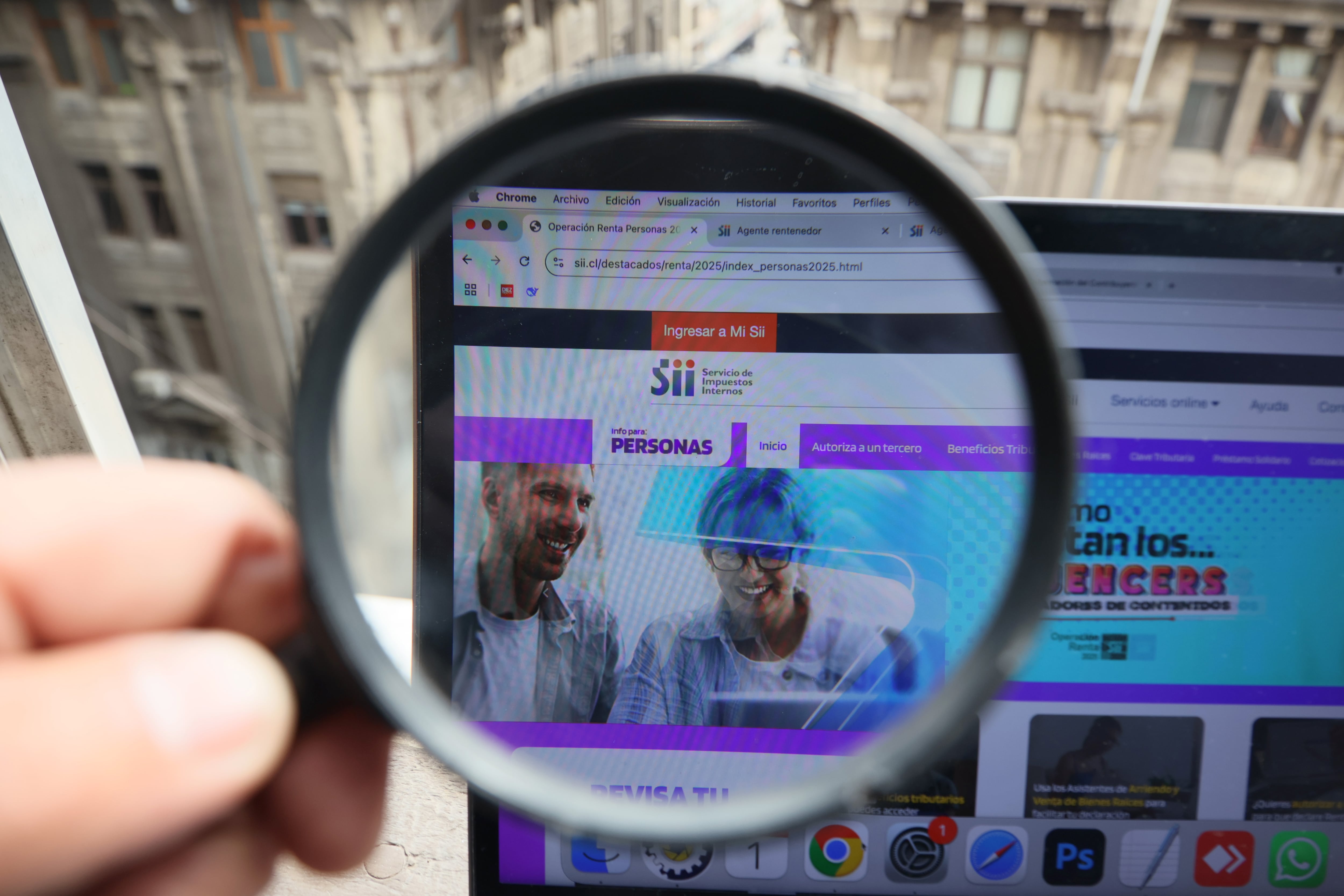 SII pone la lupa sobre miles de cuentas con transferencias sospechosas tras nueva ley antievasión. Foto: Dragomir Yankovic/Aton Chile