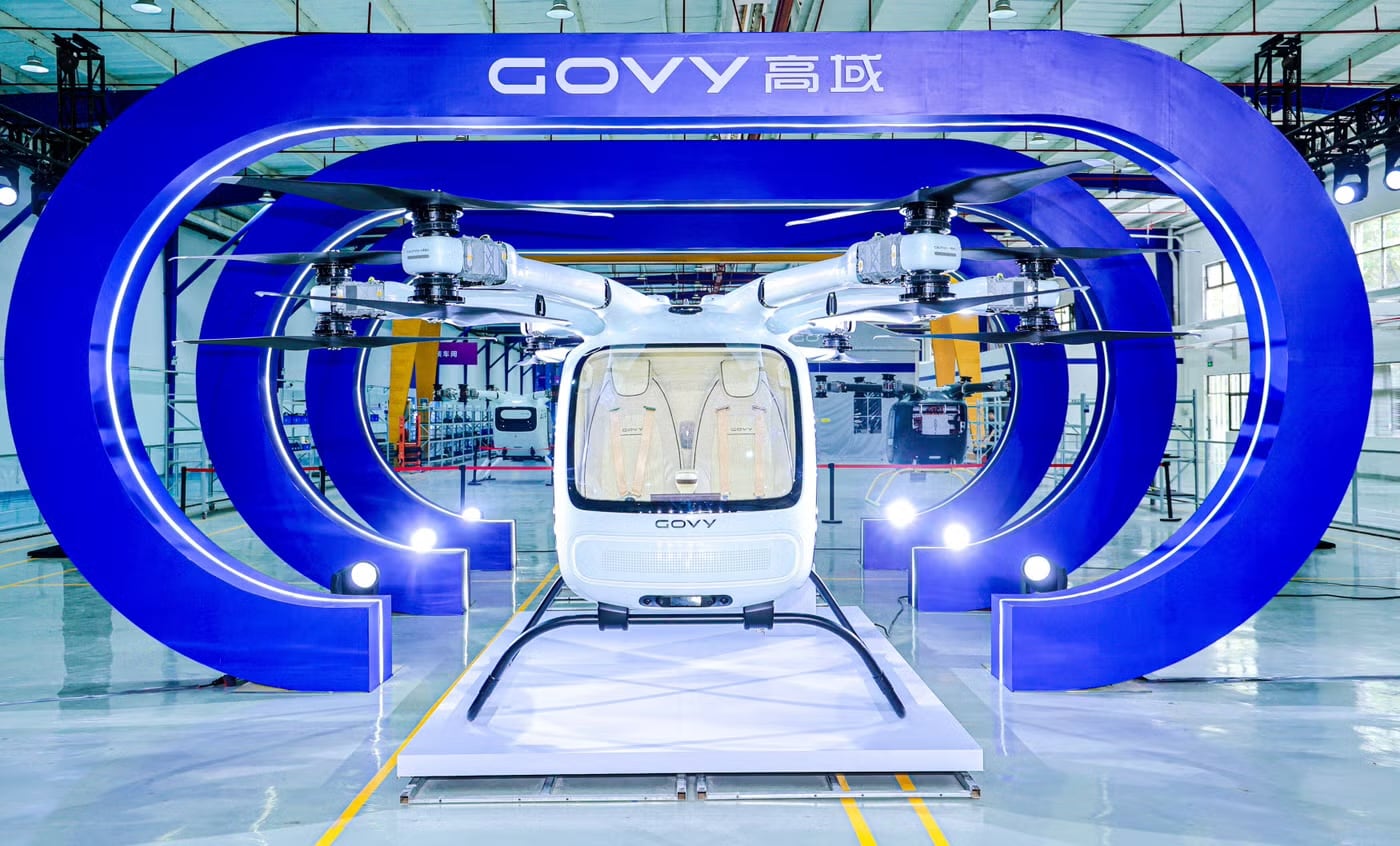 El futuro está aquí: GAC presenta AirCab, su vehículo volador de producción masiva