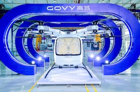 El futuro está aquí: GAC presenta AirCab, su vehículo volador de producción masiva