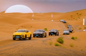 “Viaje a la Inmensidad”: el majestuoso paseo de 42 Lamborghini por el noroeste de China