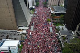 “Este país no puede perder la democracia”: Lula congrega a cerca de un millón de seguidores en Sao Paulo