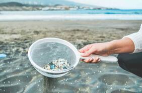 Desde el mar hasta el suelo: la ruta del microplástico en Chile