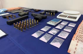 Detienen a cinco personas e incautan armas tras denuncia por VIF en Peñalolén