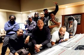 Dr. Dre vuelve al estudio solo un día después del alta por aneurisma cerebral