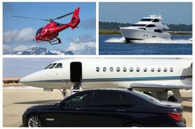 171 helicópteros, 994 aviones privados, 866 yates y 40 mil autos de lujos quedarán gravados con nuevo impuesto