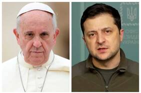 Zelensky dice que discutió fórmula de paz para Ucrania con el Papa Francisco