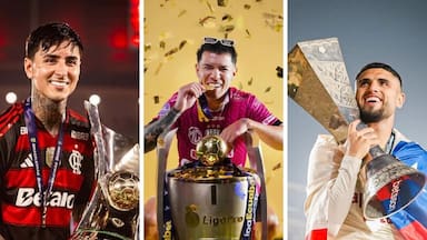 Campeones solo en la región: los chilenos que levantaron copas en las ligas de Sudamérica en 2025