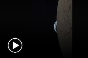 Astronauta de Artemis II grabó la “puesta de la Tierra” en su viaje a la Luna