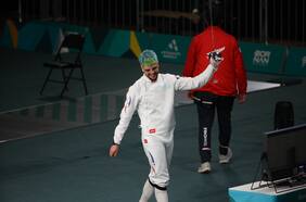 El sexto oro deberá seguir esperando: Pablo Núñez cae estrechamente en la definición de la esgrima