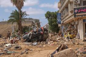 Inundaciones en Libia arrasan cuarta parte de ciudad y se temen 10.000 desaparecidos