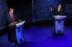 Trump dice que Harris “odia” a los estadounidenses y esta le responde: “Su retórica debe ser descalificatoria”