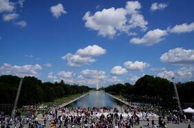 A 60 años del discurso “Tengo un sueño” de Martin Luther King, miles se reúnen en Washington