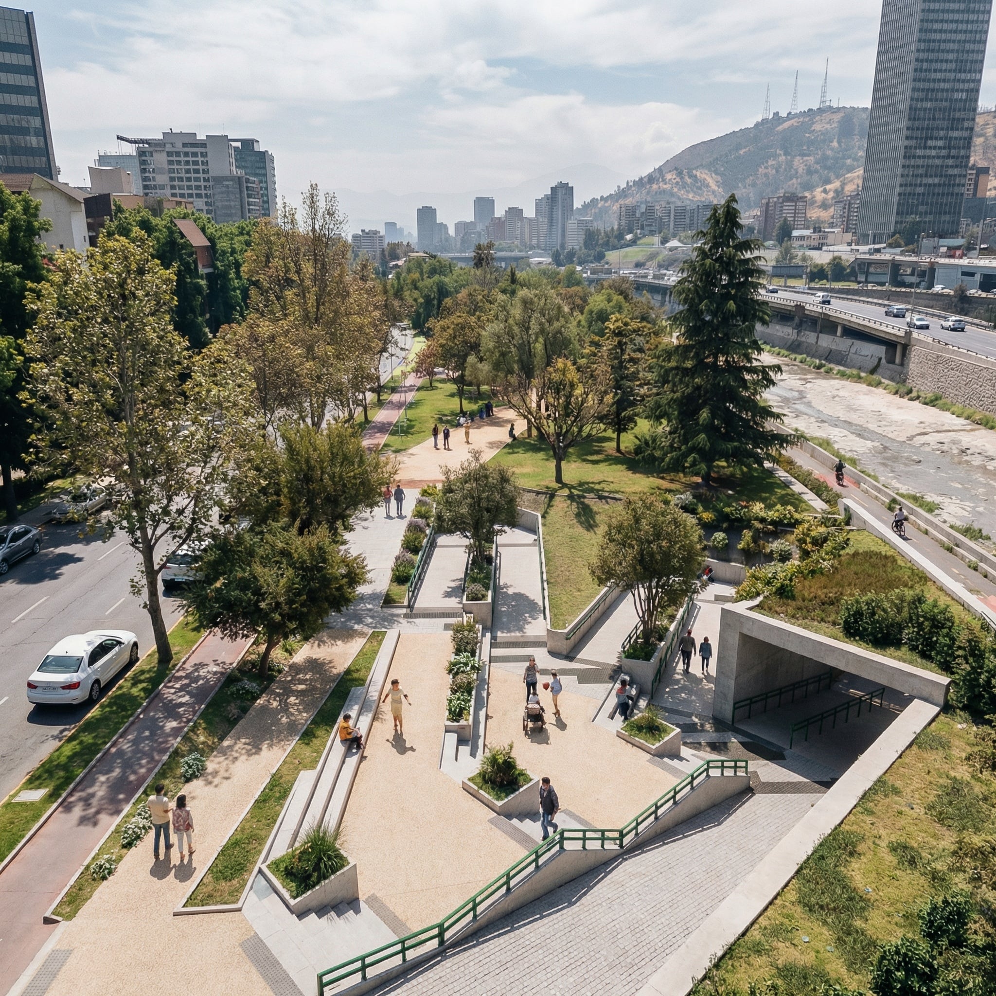 El Mapocho Pedaleable entra en la recta final