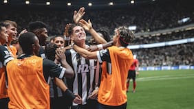 Iván Román anota su primer gol en Atlético Mineiro para derrotar a Sao Paulo en el Brasileirao