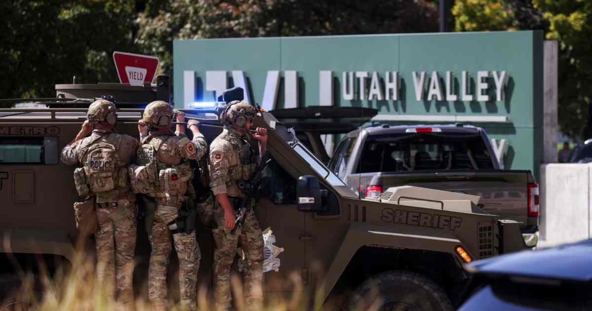 El FBI divulga imágenes de un sospechoso buscado por el asesinato de Charlie Kirk
