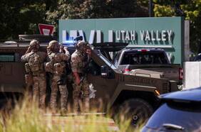 El FBI divulga imágenes de un sospechoso buscado por el asesinato de Charlie Kirk