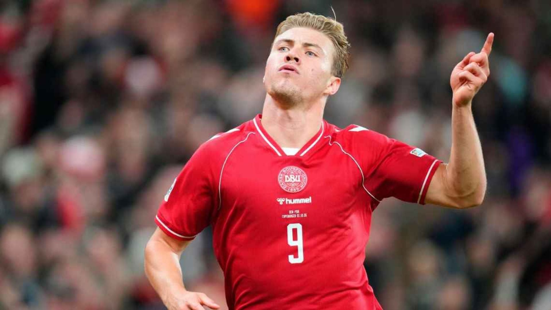 En medio de la polémica: futbolista de Dinamarca le marca a Portugal y celebra como Cristiano Ronaldo