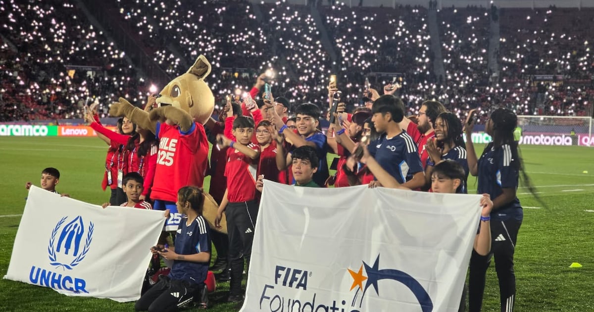 La otra fiesta que vivieron niños y niñas en el Mundial Sub 20 de Chile