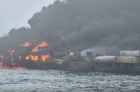 Colisionan un petrolero y un buque mercante frente a la costa oriental de Reino Unido