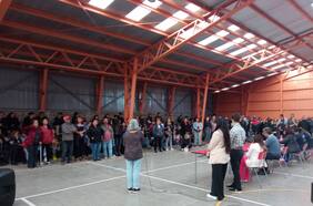 Gobierno avanza en la conformación de cooperativas en la megatoma de San Antonio: se han asociado casi 2000 familias