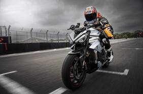 Triumph publica las cifras de potencia y autonomía de su moto eléctrica